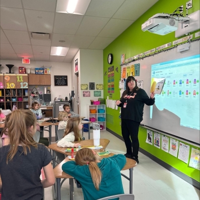 Mystery Readers in 3rd Grade